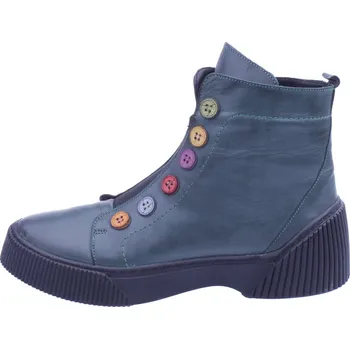 Dámské polobotky Z- Karyoka 472 zelené dámské kožené celoroční boty Velikost: 37