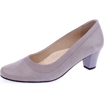 Dámské lodičky OBUV JANA ČR Boty JANA 2852 šedé dámské kožené lodičky Velikost: 36