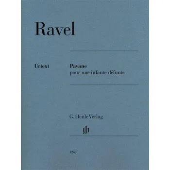 Maurice Ravel: Pavane Pour Une Infante Défunte (noty na klavír)