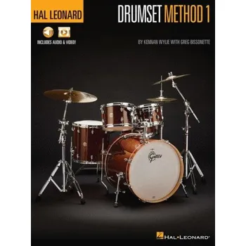 Hal Leonard Drumset Method – Book 1 (noty na bicí) (+audio & video)
