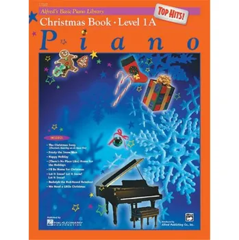 Alfred's Basic Piano Library Top Hits Christmas 1A (noty na klavír)