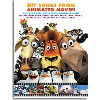 Hit Songs From Animated Movies (noty, akordy, texty, klavír, kytara, zpěv)
