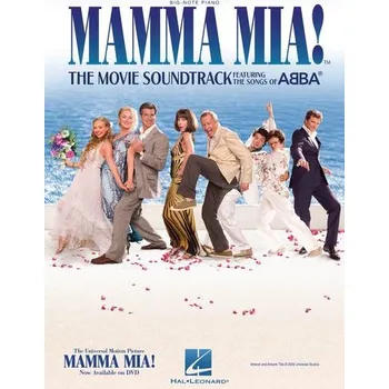 Mamma Mia!: The Movie Soundtrack Featuring The Songs Of Abba - Big Note Piano (velké noty, sólový klavír)