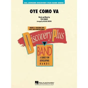 Tito Puente: Oye Como Va (noty pro koncertní orchestr, party, partitura)