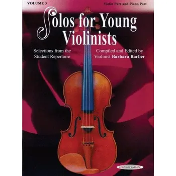 Solos for Young Violinists 3 (noty na housle, klavír)