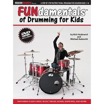 Modern Drummer Presents: FUNdamentals™ Of Drumming For Kids (noty na bicí) (+DVD)