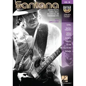 Guitar Play-Along DVD Volume 36: Santana (video škola hry na kytaru)