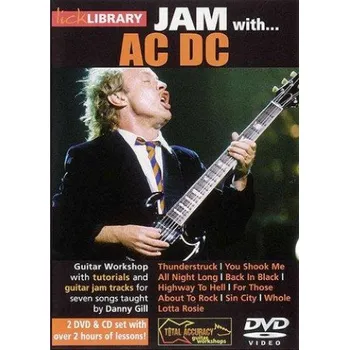 Lick Library: Jam With AC/DC (DVD & CD) (video škola hry na kytaru)