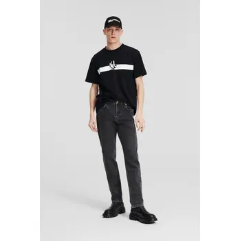Pánské džíny DŽÍNY KARL LAGERFELD JEANS KLJ SLIM BANDANA PKT DENIM STONE BLACK
