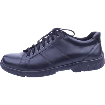 Pánské polobotky OBUV JANA ČR Pánské kožené polobotky 1384 černé Velikost: 46