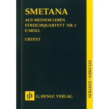 Bedřich Smetana: From my Life / Z mého života - Study score (noty pro smyčcový kvartet, studijní partitura)