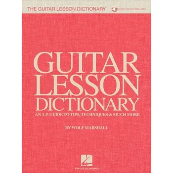 Wolf Marshall: The Guitar Lesson Dictionary (noty, tabulatury na kytaru) (+audio)
