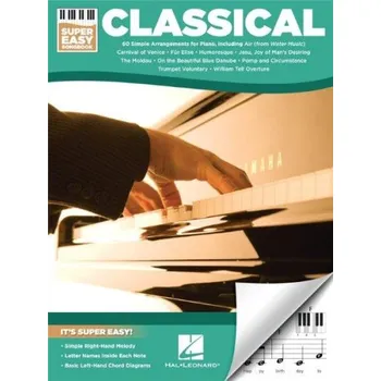 Super Easy Songbook: Classical (noty na super snadný sólo klavír)