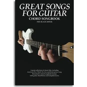 Great Songs For Guitar - Black Book (texty, akordy, kytara)
