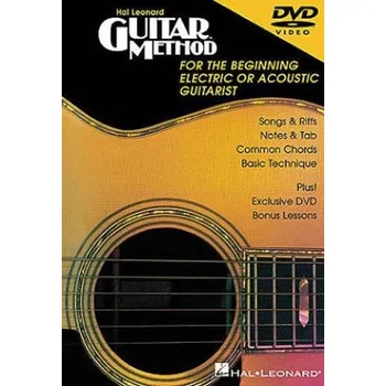 Hal Leonard Guitar Method For The Beginning Electric or Acoustic Guitarist (video škola hry na kytaru)