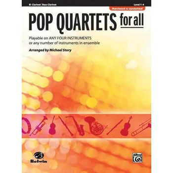 Pop Quartets for All (noty na 4 klarinety)