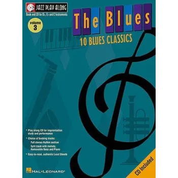 Jazz Play-Along: Volume 3 - The Blues (noty, nástroje C, Eb, Bb) (+audio)