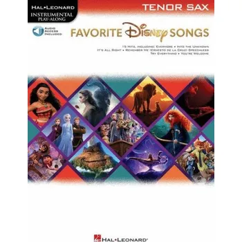 Favorite Disney Songs (noty na tenorsaxofon) (+audio)
