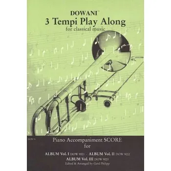 Album Vol.I,II & III Piano Accompaniment Score (noty na pozoun, klavír)