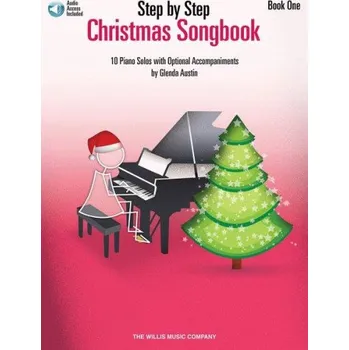 Step By Step Christmas Songbook: Book 1 (noty na sólo klavír) (+audio)