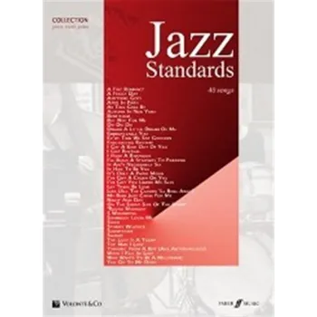 Jazz Standards Collection (noty na klavír, zpěv, akordy)