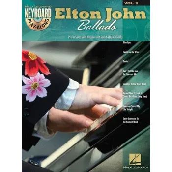 Keyboard Play-Along 9: Elton John Ballads (noty na keyboard) (+audio)