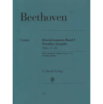 Ludwig van Beethoven: Piano Sonatas 1 - Op 2-22 (noty na klavír)