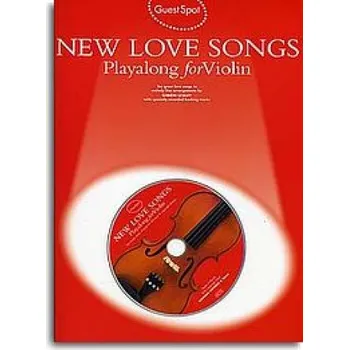 Guest Spot: New Love Songs Playalong For Violin (noty, housle) (+audio)