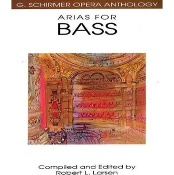 G. Schirmer Opera Anthology - Arias For Bass (noty na zpěv, klavír)
