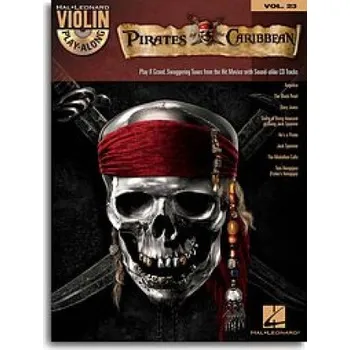 Violin Play-Along 23: Pirates Of The Caribbean (noty, housle) (+audio)