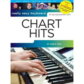Really Easy Keyboard: Chart Hits - #1 Spring/Summer 2017 (noty na keyboard) (+audio, software, eBook)