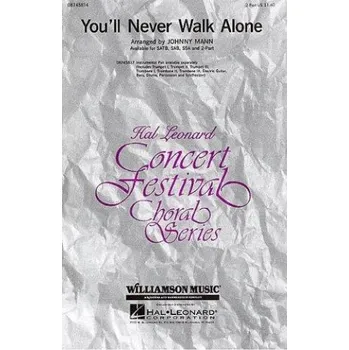 Rodgers And Hammerstein: You'll Never Walk Alone (2-Part) (noty pro dvojhlasý sborový zpěv, klavír) - SADA 5 ks