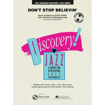 Journey: Don't Stop Believin' (snadné noty pro jazzový orchestr, party, partitura)