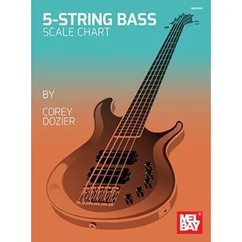 Corey Dozier: 5-String Bass Scale Chart (baskytarová tabulka)