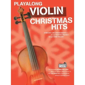 Playalong: Christmas Hits - Violin (noty na housle) (+audio)