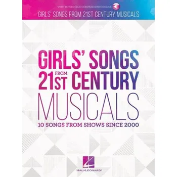 Girls' Songs from 21st Century Musicals (noty na klavír, zpěv) (+audio)