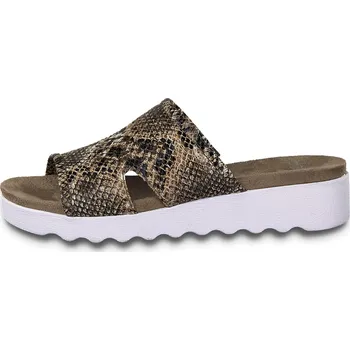 Dámské pantofle JANA SHOES NĚMECKO Boty Jana 265 čoko dámské nazouváky Velikost: 38