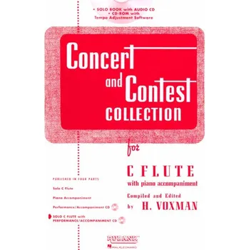Concert And Contest Collection (noty na příčnou flétnu) (+audio)