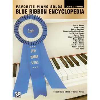 Blue Ribbon Encyclopedia: Favorite Piano Solos, Level 4 (noty na klavír)