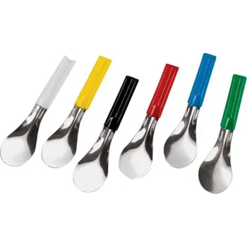 Obracečka Špachtle na zmrzlinu 26cm bílá rukojeť