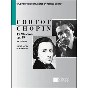 Frédéric Chopin: 12 Studies Op.25 (noty na klavír)