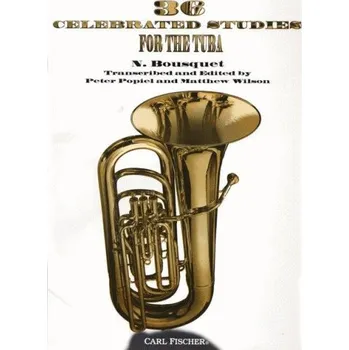 N. Bousquet: 36 Celebrated Studies for The Tuba (noty na tubu)