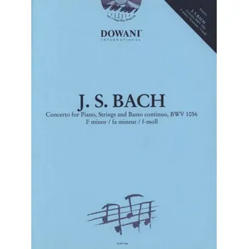 J.S. Bach: Concerto BWV 1056 in F Minor (noty na klavír) (+audio)