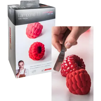 Forma na pečení Forma silikonová design Lampone (malina) 12x95ml, 6,5x5,8, v.5,4cm