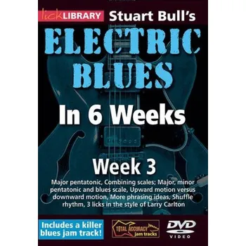 Stuart Bull's Electric Blues In 6 Weeks - 3 (video škola hry na kytaru)
