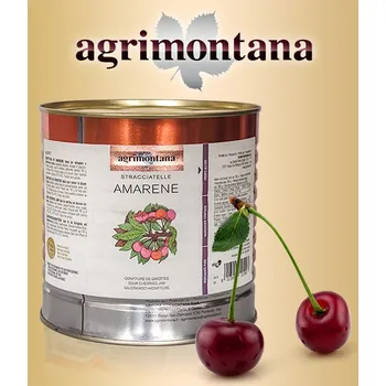 Ovoce Variegato Stracciatella s kusy třešně Amarena Agrimontana 3 kg/plechovka