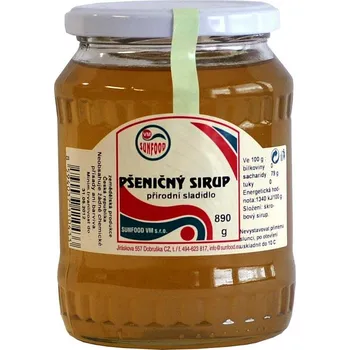 Sladidlo Sunfood VM Pšeničný sirup 890 g