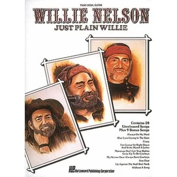 Willie Nelson: Just Plain Willie (noty na klavír, zpěv, akordy)