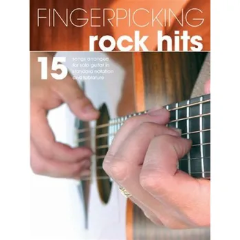 Fingerpicking Rock Hits (noty, kytarová tabulatura, hlas)