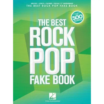The Best Rock Pop Fake Book (noty na C nástroje)